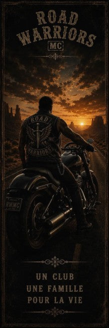 Marque-page Road Warriors - Modèle 1