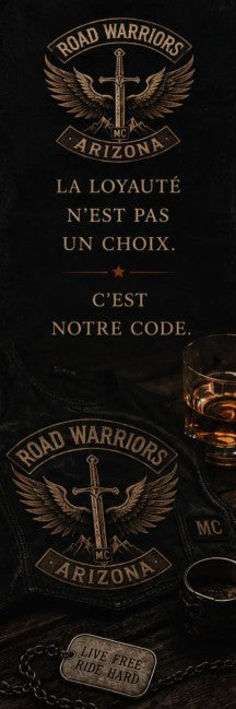 Marque-page Road Warriors - Modèle 3